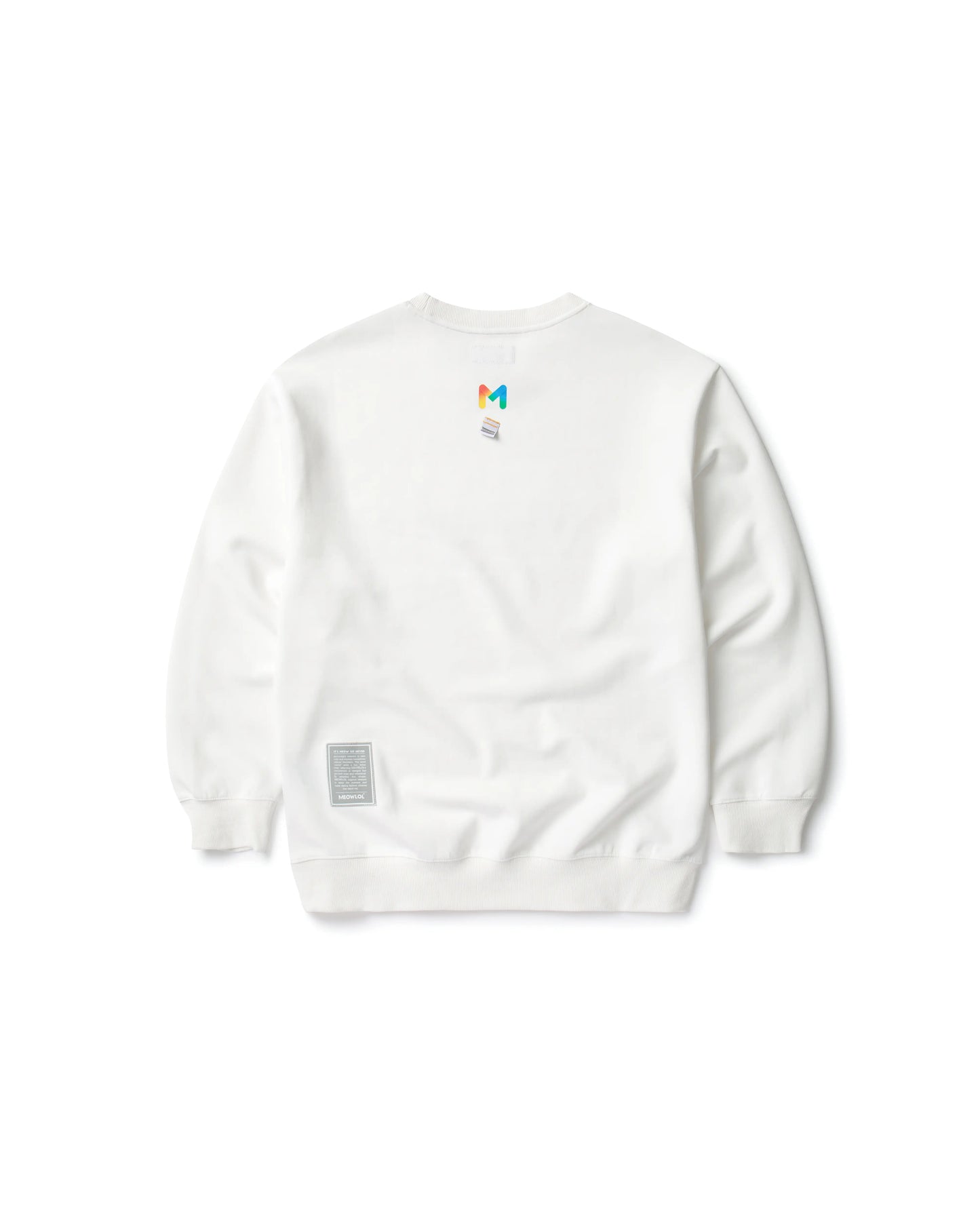 THE MOOGLE  PLEATED SLEEVES EASY FIT SWEATSHIRT