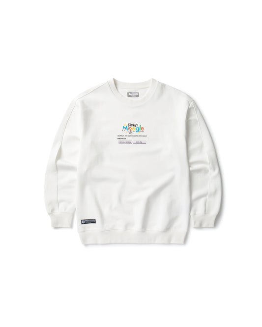 THE MOOGLE  PLEATED SLEEVES EASY FIT SWEATSHIRT