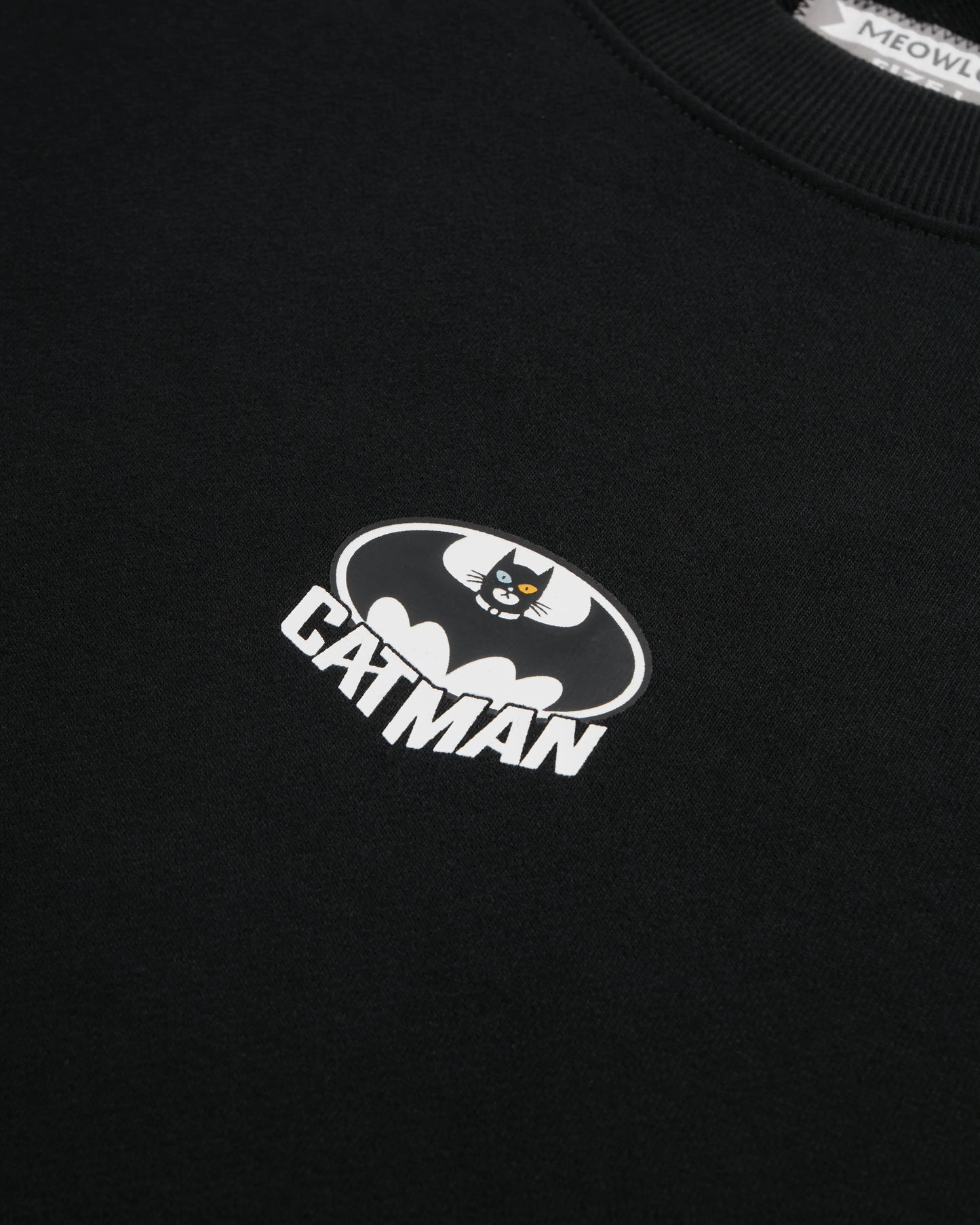 THE CAT MAN ROUND HEM OVERSIZED T-SHIRT