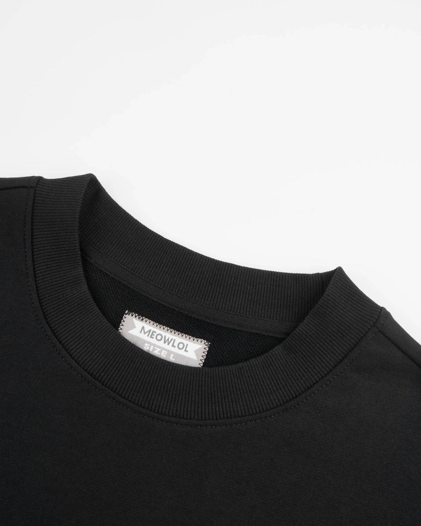 THE CAT MAN ROUND HEM OVERSIZED T-SHIRT