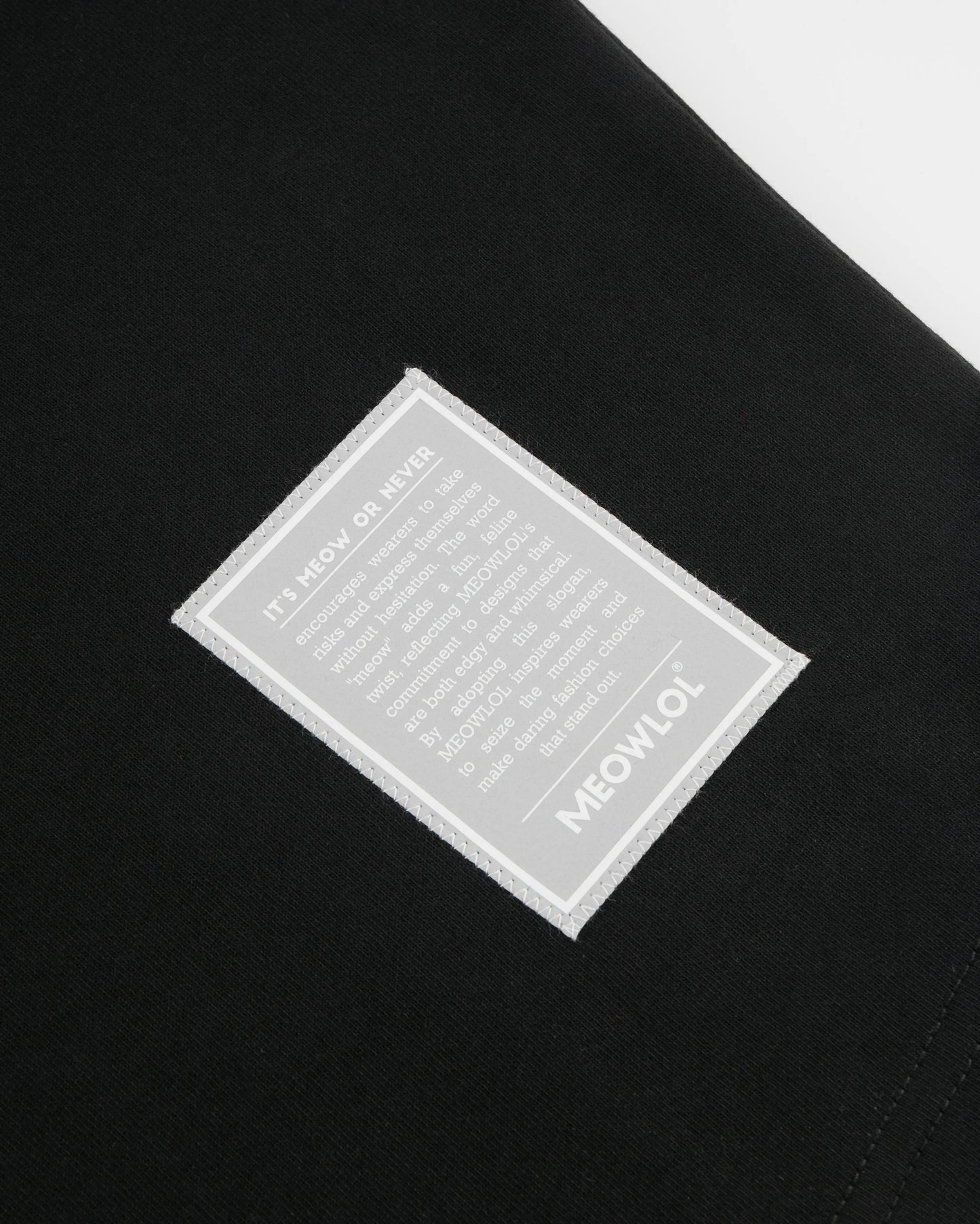 THE CAT MAN ROUND HEM OVERSIZED T-SHIRT