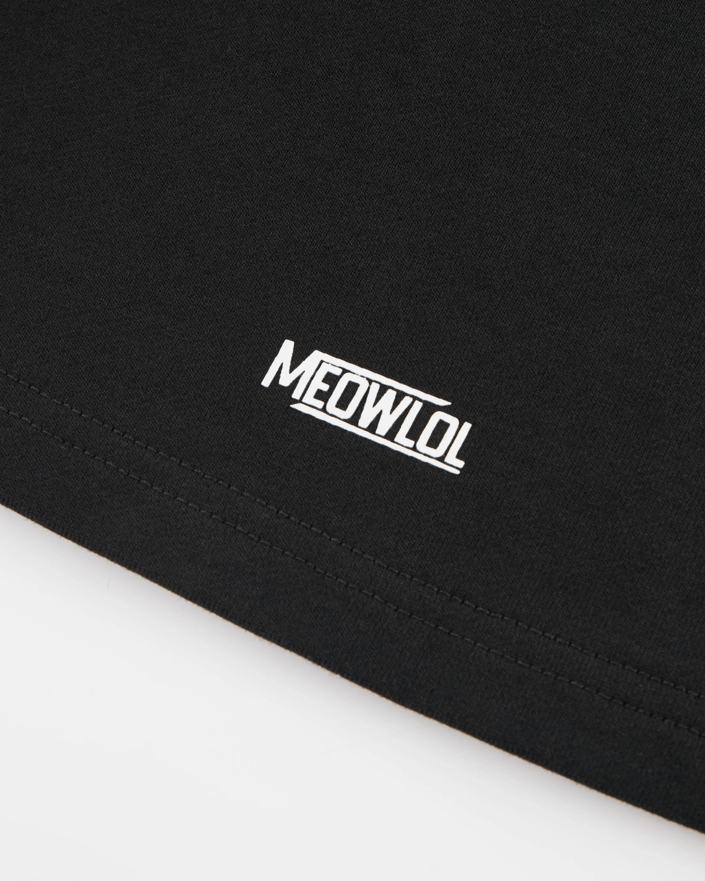 THE CAT MAN ROUND HEM OVERSIZED T-SHIRT