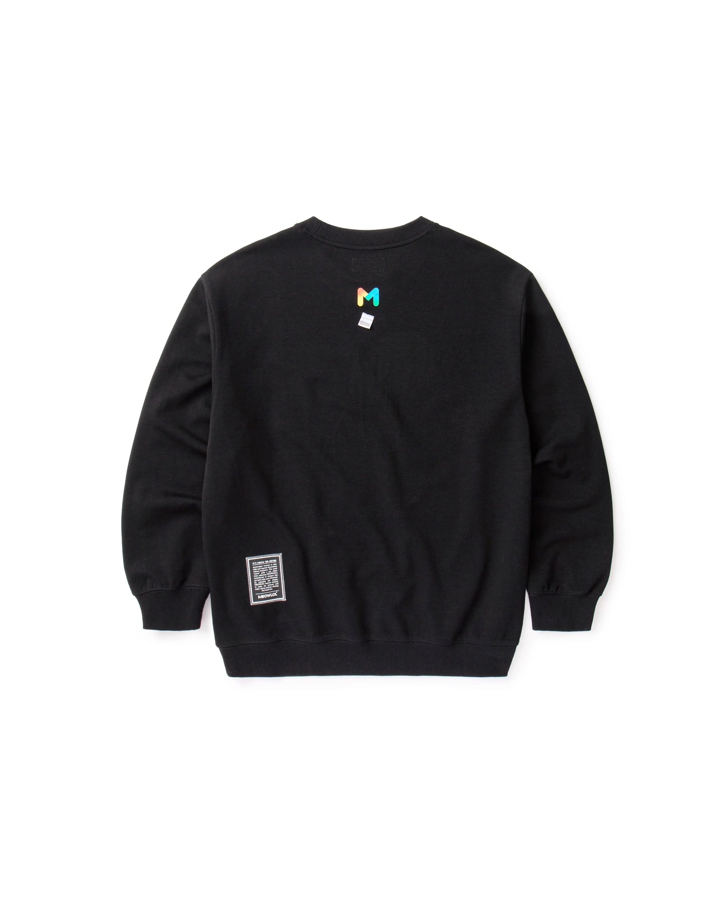 THE MOOGLE  PLEATED SLEEVES EASY FIT SWEATSHIRT