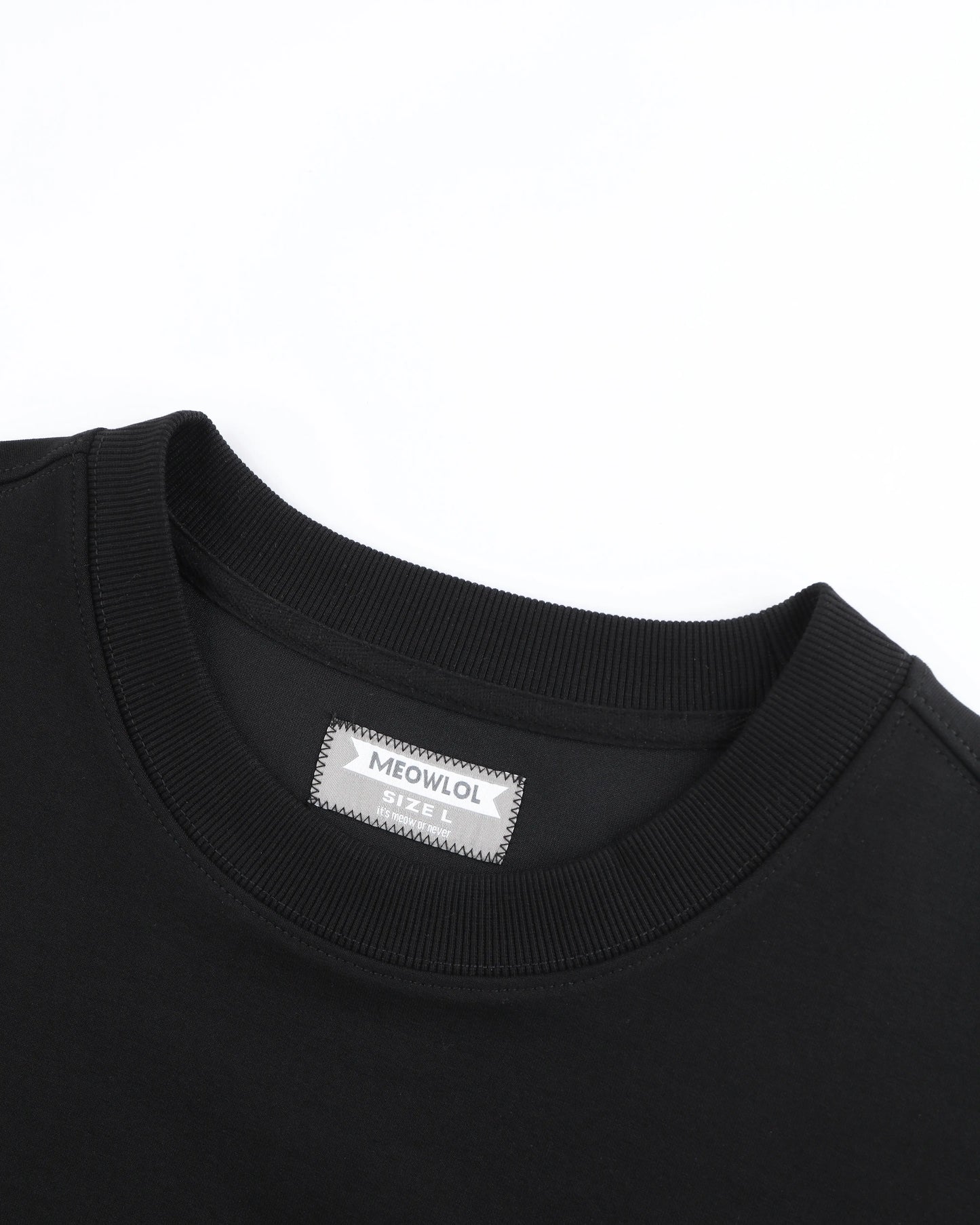 THE MOOGLE  PLEATED SLEEVES EASY FIT SWEATSHIRT