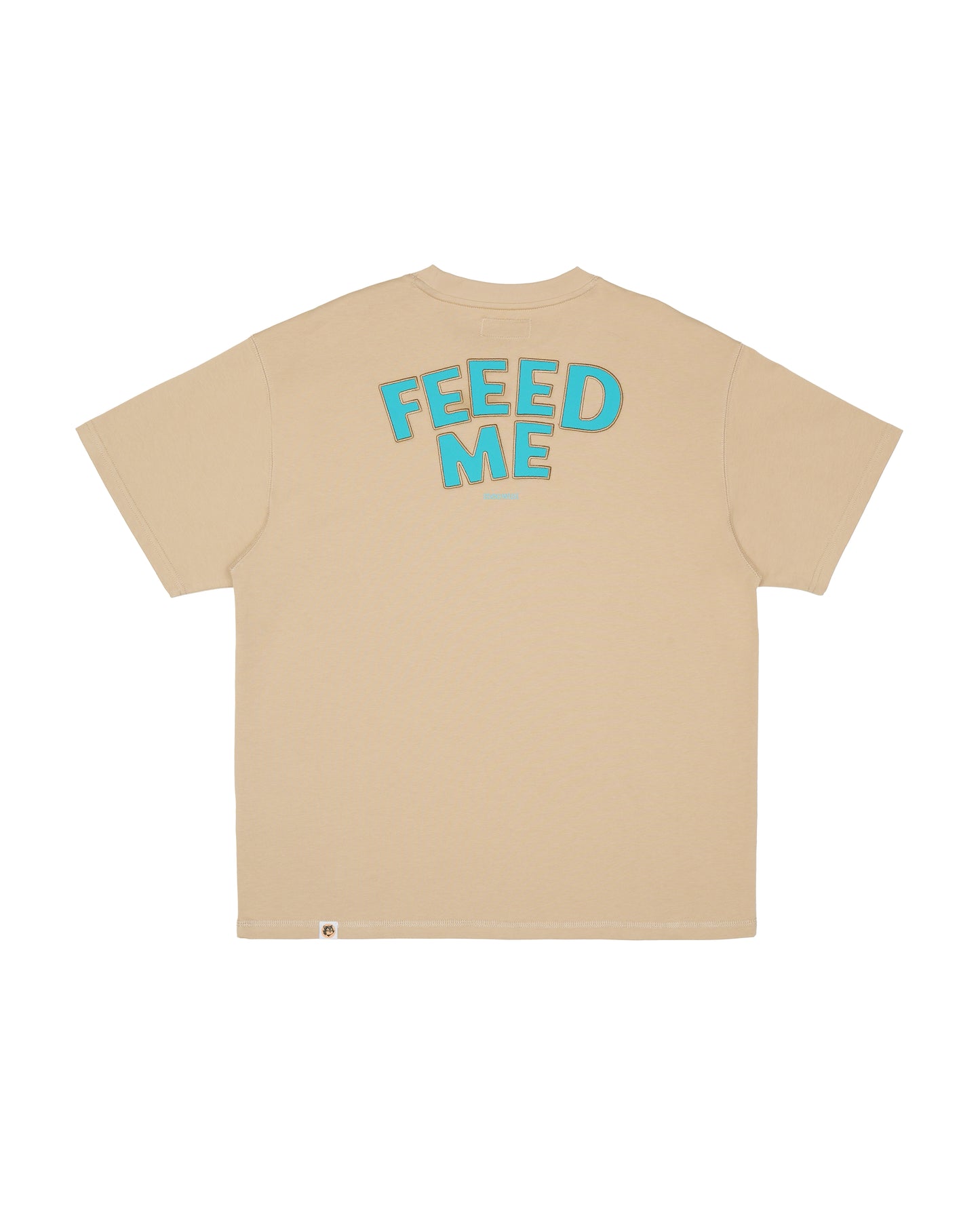 FEED ME (2nd EDITION) PLEATED SLEEVES EASYFIT T-SHIRT